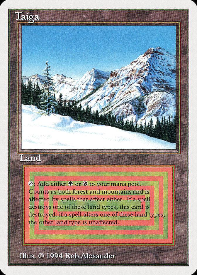 Taiga [Summer Magic / Edgar] - Magic: The Gathering - Card Brawlers | Quebec | Canada |
