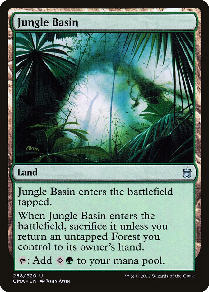 Jungle Basin [Commander Anthology] - Magic: The Gathering - Card Brawlers | Quebec | Canada |