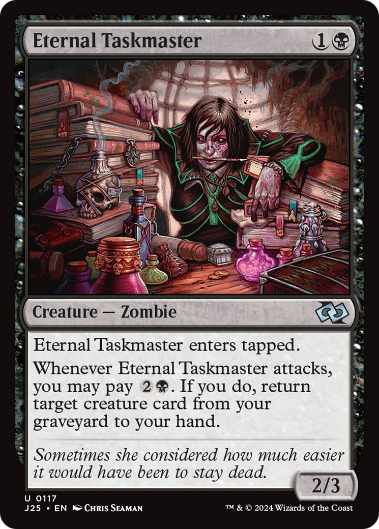 Eternal Taskmaster [Foundations Jumpstart] - Magic: The Gathering - Card Brawlers | Quebec | Canada |