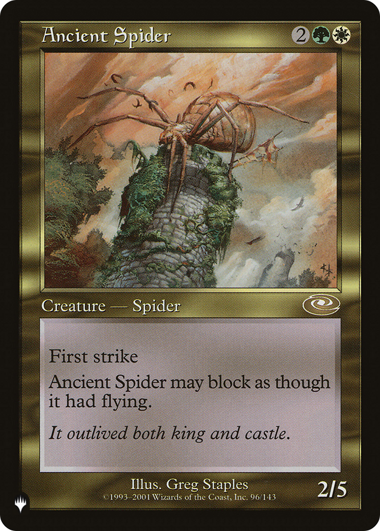 Ancient Spider [The List] - Magic: The Gathering - Card Brawlers | Quebec | Canada |