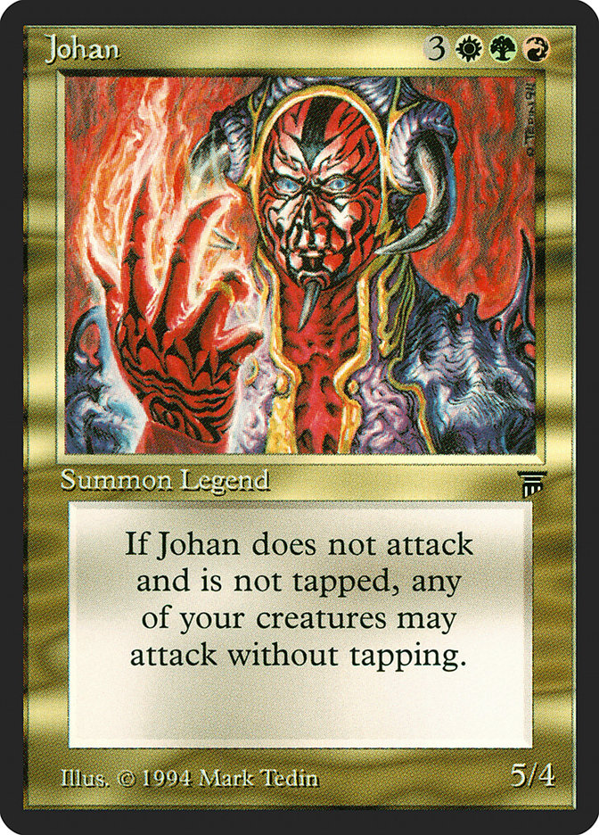 Johan [Legends] - Magic: The Gathering - Card Brawlers | Quebec | Canada |