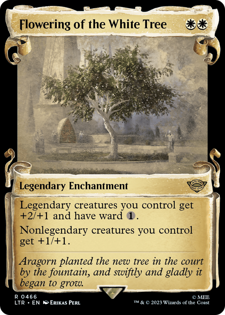 Flowering of the White Tree [The Lord of the Rings: Tales of Middle-Earth Showcase Scrolls] - Magic: The Gathering - Card Brawlers | Quebec | Canada |