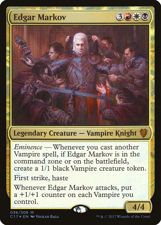 Edgar Markov [Commander 2017] - Magic: The Gathering - Card Brawlers | Quebec | Canada |