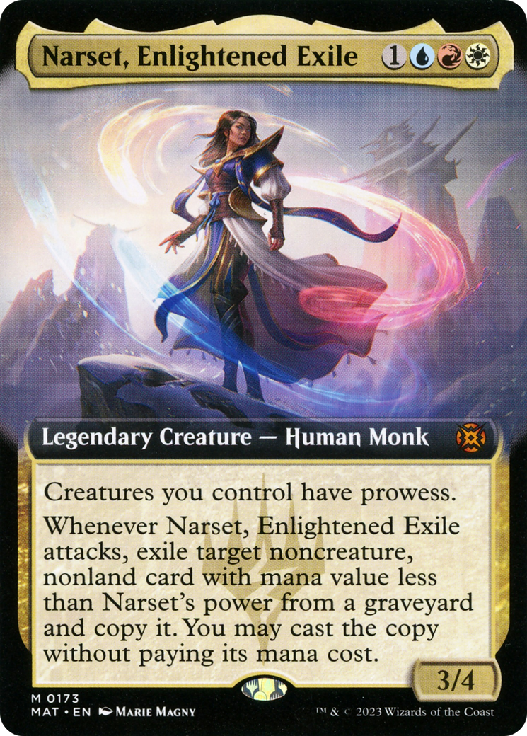 Narset, Enlightened Exile (Extended Art) [March of the Machine: The Aftermath] - Magic: The Gathering - Card Brawlers | Quebec | Canada |