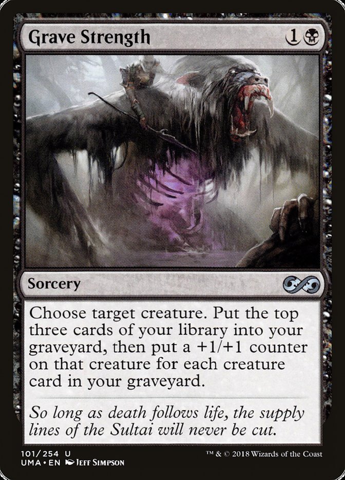 Grave Strength [Ultimate Masters] - Magic: The Gathering - Card Brawlers | Quebec | Canada |