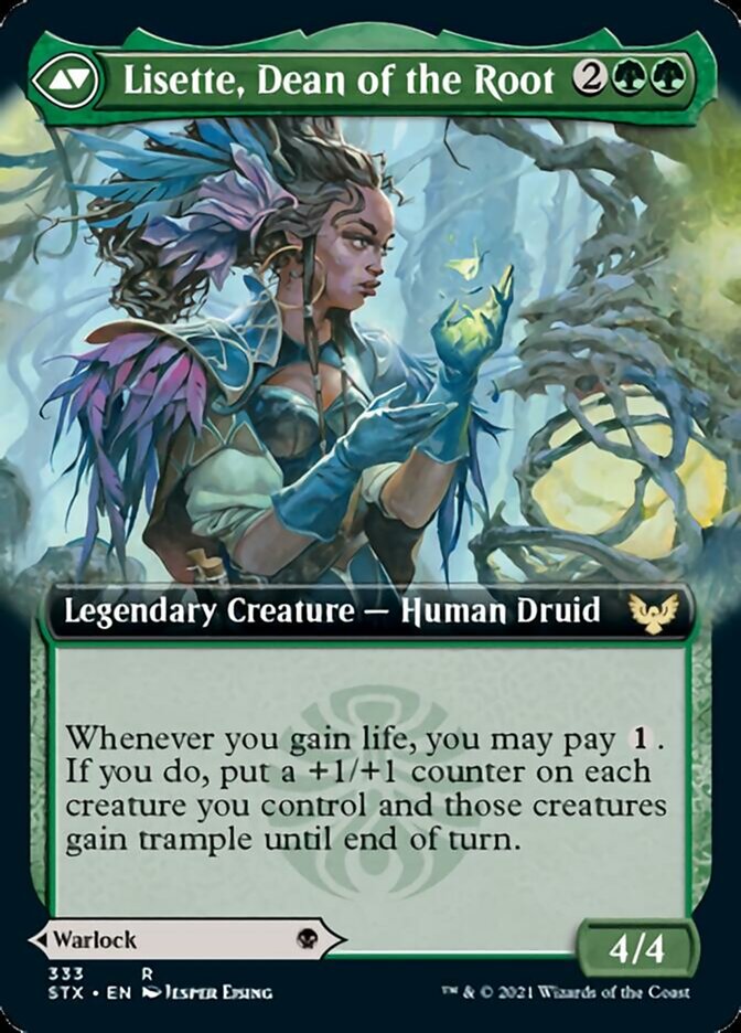 Valentin, Dean of the Vein // Lisette, Dean of the Root (Extended Art) [Strixhaven: School of Mages] - Magic: The Gathering - Card Brawlers | Quebec | Canada |