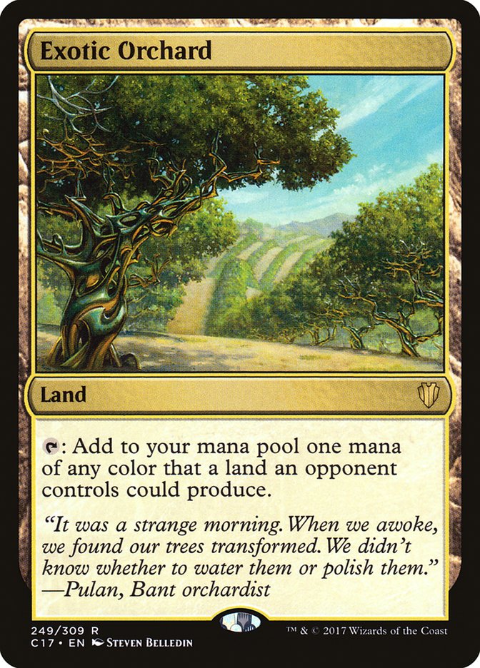 Exotic Orchard [Commander 2017] - Magic: The Gathering - Card Brawlers | Quebec | Canada |