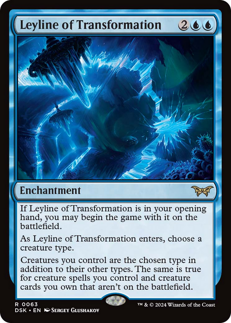 Leyline of Transformation [Duskmourn: House of Horror] - Magic: The Gathering - Card Brawlers | Quebec | Canada |