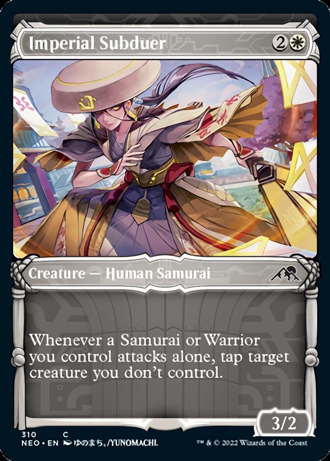 Imperial Subduer (Showcase Samurai) [Kamigawa: Neon Dynasty] - Magic: The Gathering - Card Brawlers | Quebec | Canada |