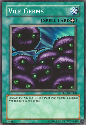 Vile Germs [LOB-EN090] Common - Yu-Gi-Oh! - Card Brawlers | Quebec | Canada |