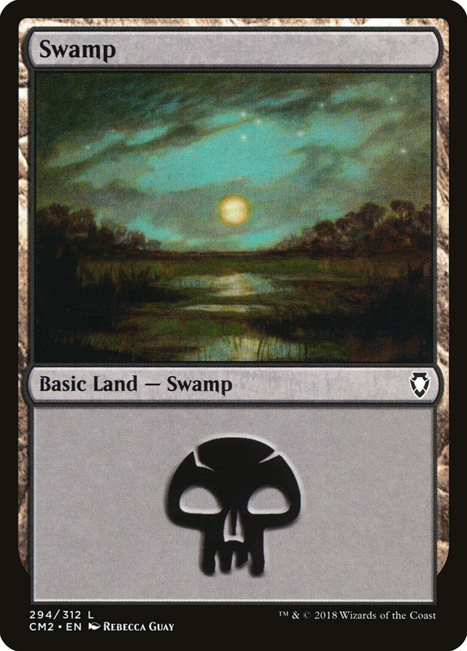 Swamp (294) [Commander Anthology Volume II] - Magic: The Gathering - Card Brawlers | Quebec | Canada |