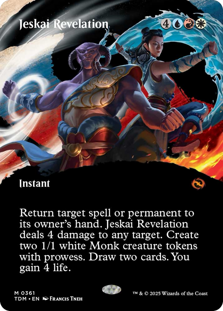 Jeskai Revelation (Borderless) [Tarkir: Dragonstorm] - Magic: The Gathering - Card Brawlers | Quebec | Canada |
