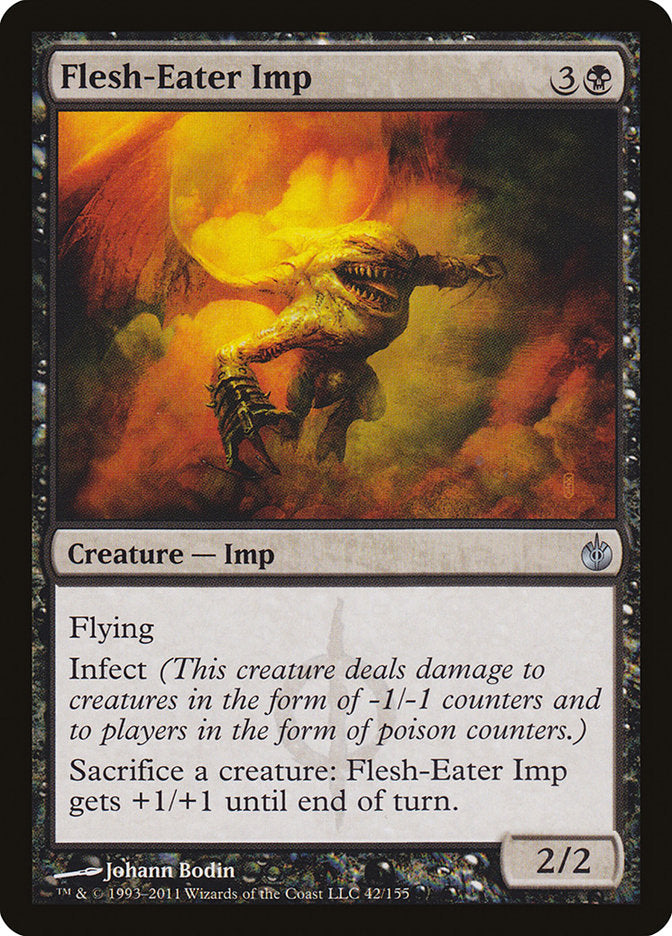 Flesh-Eater Imp [Mirrodin Besieged] - Magic: The Gathering - Card Brawlers | Quebec | Canada |