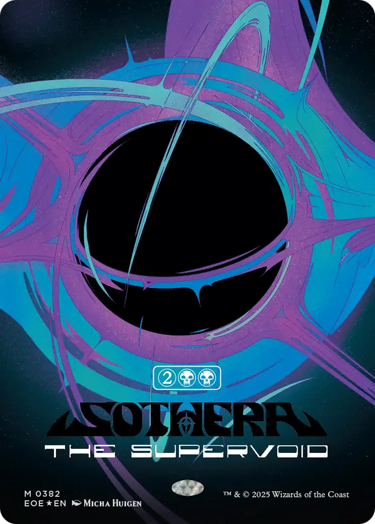 Sothera, the Supervoid (Singularity Foil) [Edge of Eternities] - Magic: The Gathering - Card Brawlers | Quebec | Canada |