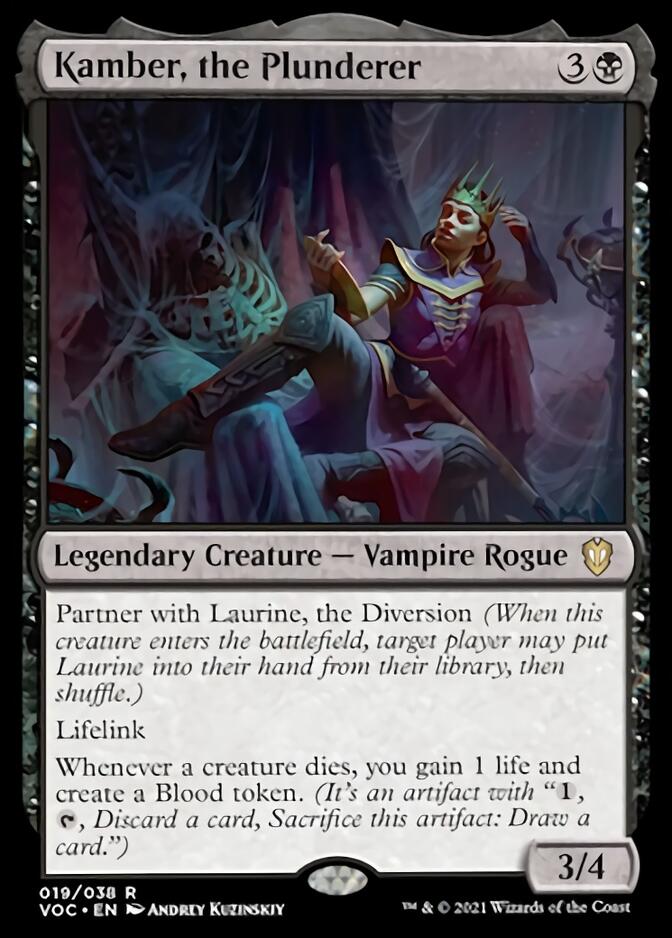Kamber, the Plunderer [Innistrad: Crimson Vow Commander] - Magic: The Gathering - Card Brawlers | Quebec | Canada |