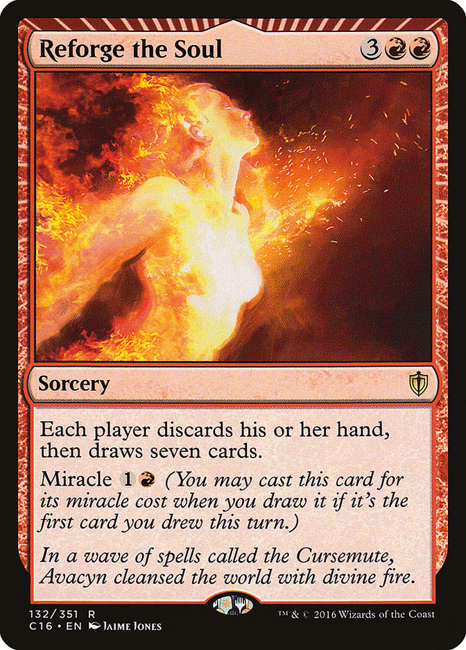 Reforge the Soul [Commander 2016] - Magic: The Gathering - Card Brawlers | Quebec | Canada |