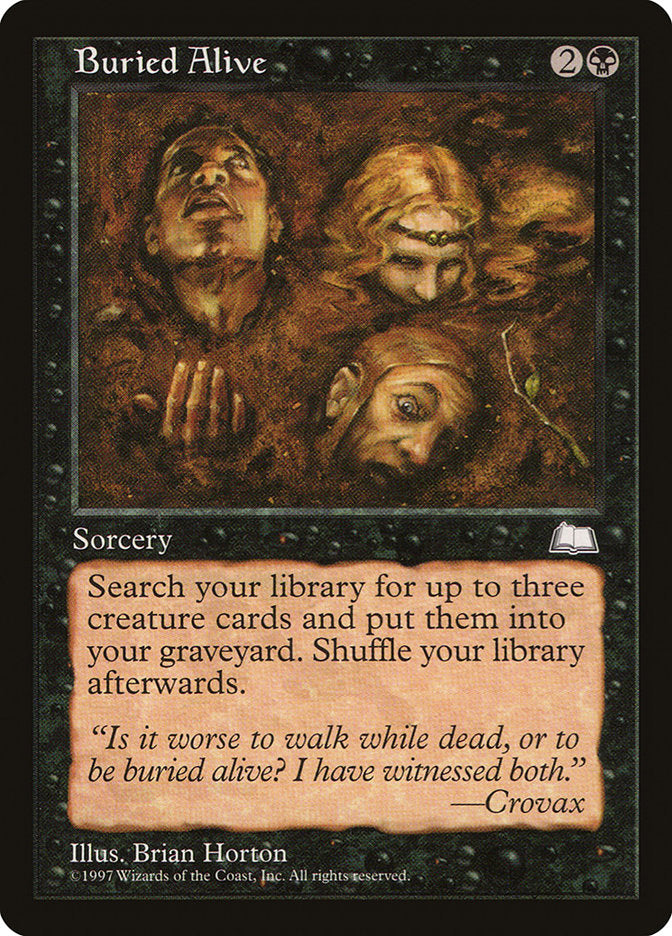 Buried Alive [Weatherlight] - Magic: The Gathering - Card Brawlers | Quebec | Canada |