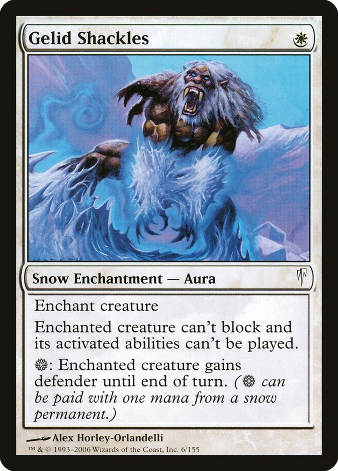 Gelid Shackles [Coldsnap] - Magic: The Gathering - Card Brawlers | Quebec | Canada |