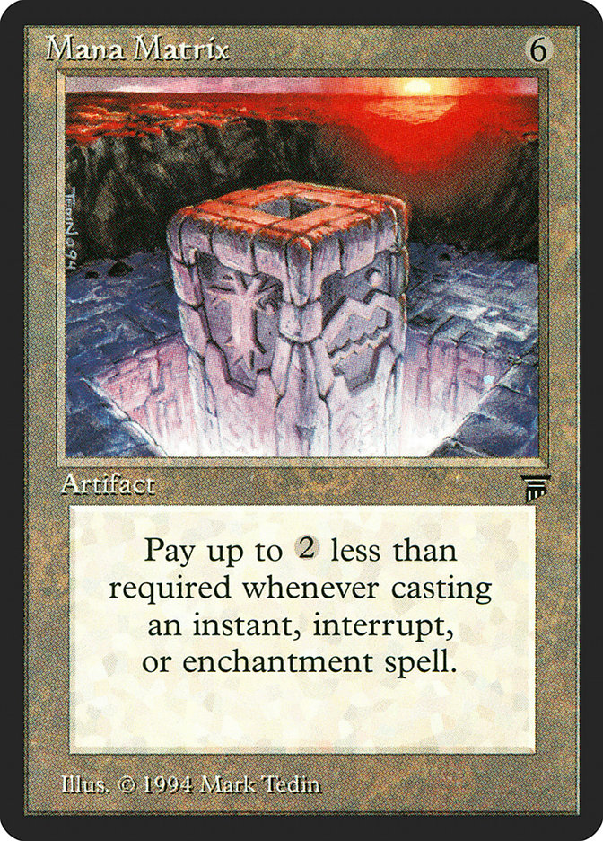 Mana Matrix [Legends] - Magic: The Gathering - Card Brawlers | Quebec | Canada |