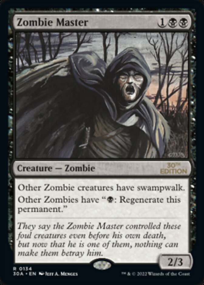Zombie Master [30th Anniversary Edition] - Magic: The Gathering - Card Brawlers | Quebec | Canada |