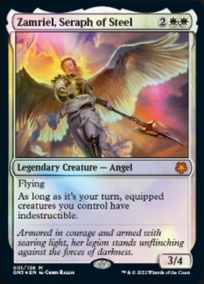 Zamriel, Seraph of Steel [Game Night: Free-for-All] - Magic: The Gathering - Card Brawlers | Quebec | Canada |