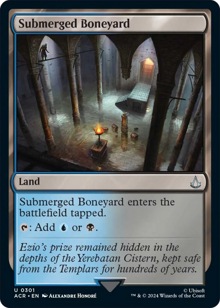 Submerged Boneyard [Assassin's Creed] - Magic: The Gathering - Card Brawlers | Quebec | Canada |