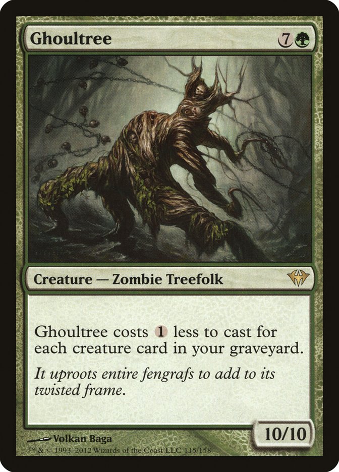 Ghoultree [Dark Ascension] - Magic: The Gathering - Card Brawlers | Quebec | Canada |