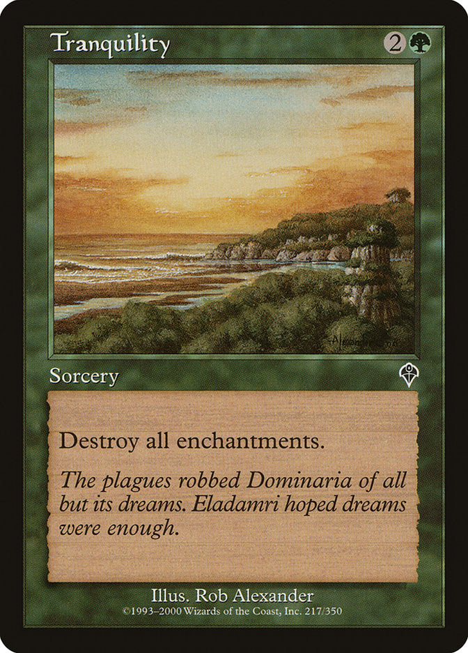 Tranquility [Invasion] - Magic: The Gathering - Card Brawlers | Quebec | Canada |
