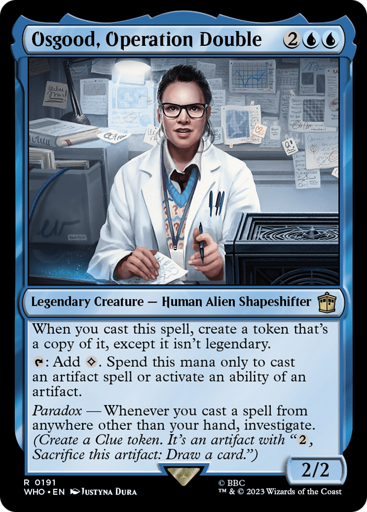 Osgood, Operation Double [Doctor Who] - Magic: The Gathering - Card Brawlers | Quebec | Canada |