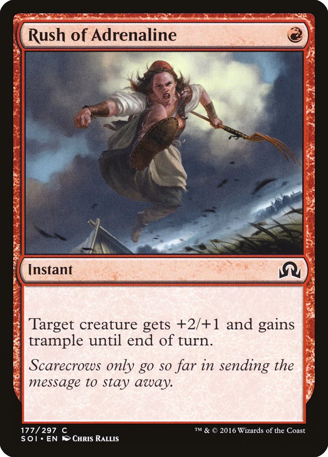 Rush of Adrenaline [Shadows over Innistrad] - Magic: The Gathering - Card Brawlers | Quebec | Canada |