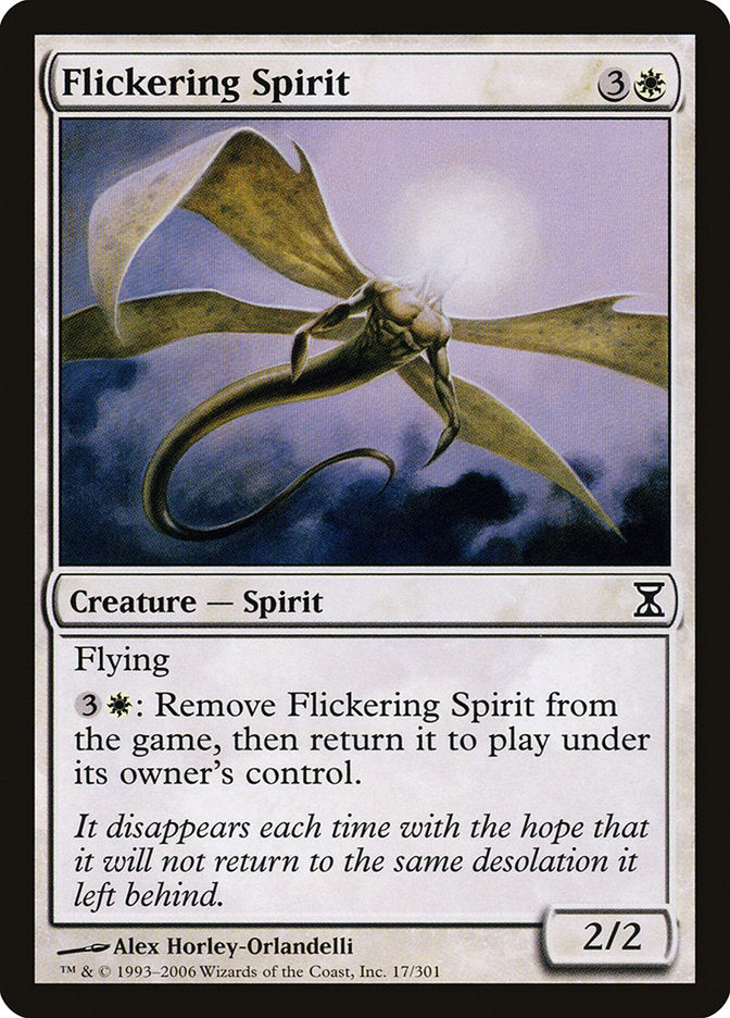 Flickering Spirit [Time Spiral] - Magic: The Gathering - Card Brawlers | Quebec | Canada |