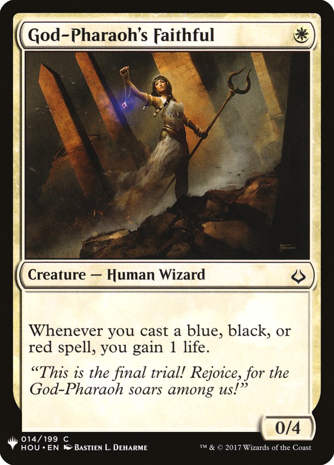 God-Pharaoh's Faithful [Mystery Booster] - Magic: The Gathering - Card Brawlers | Quebec | Canada |
