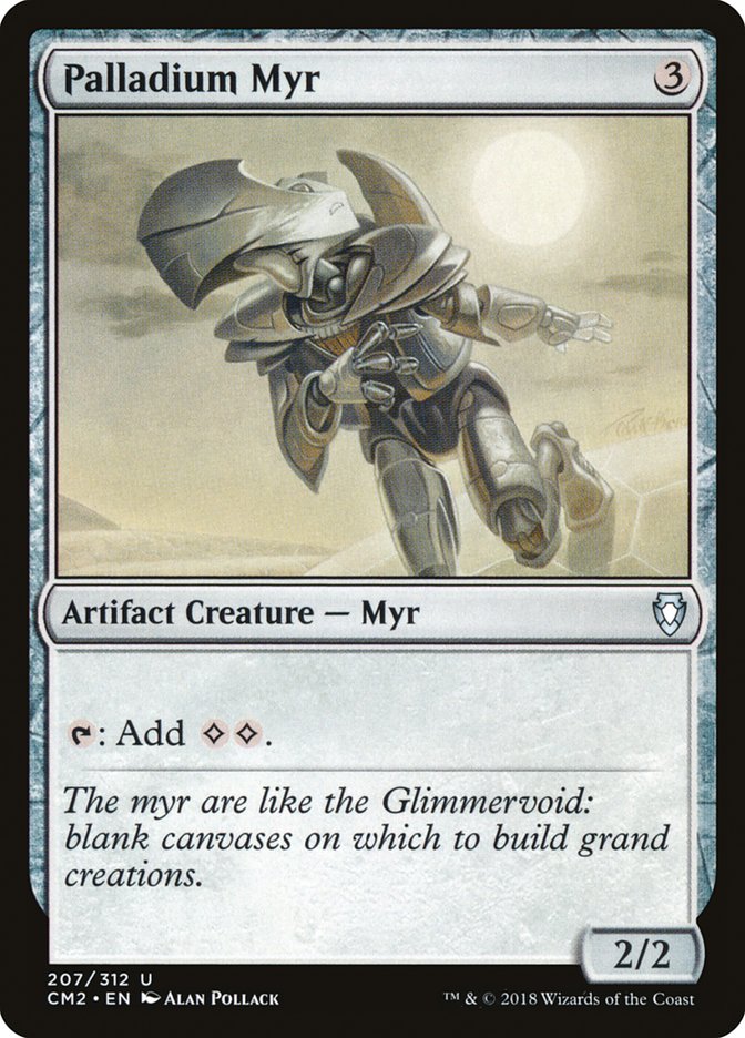Palladium Myr [Commander Anthology Volume II] - Magic: The Gathering - Card Brawlers | Quebec | Canada |
