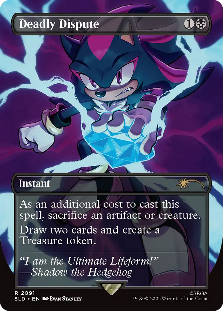 Deadly Dispute (2091) (Rainbow Foil) [Secret Lair Drop Series] - Magic: The Gathering - Card Brawlers | Quebec | Canada |