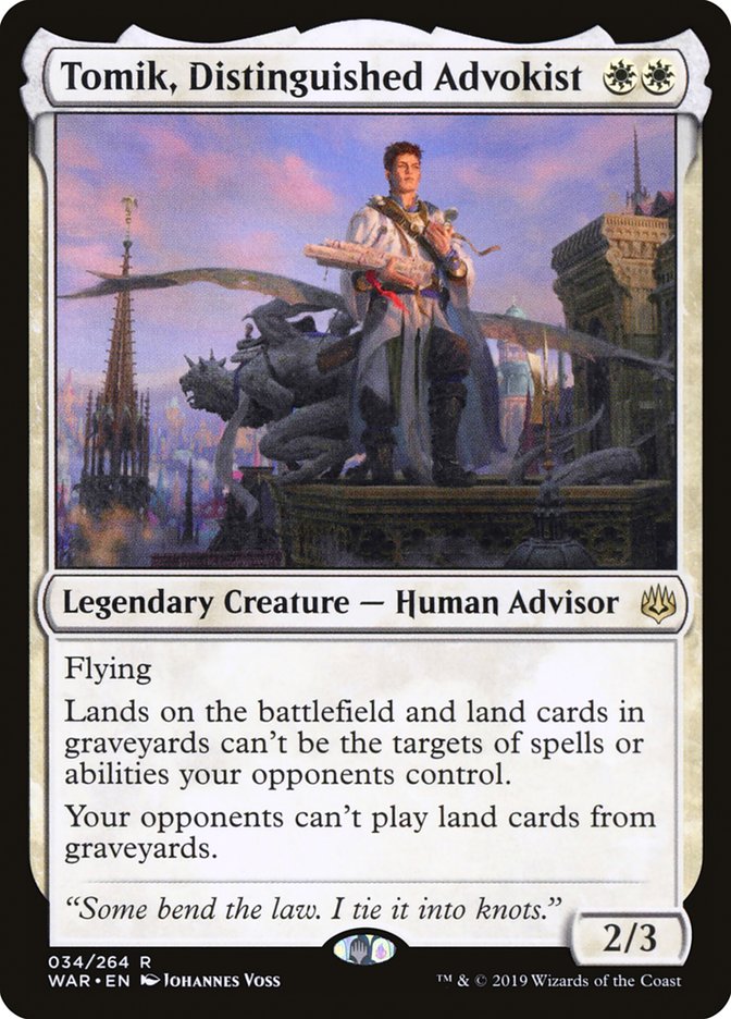 Tomik, Distinguished Advokist [War of the Spark] - Magic: The Gathering - Card Brawlers | Quebec | Canada |