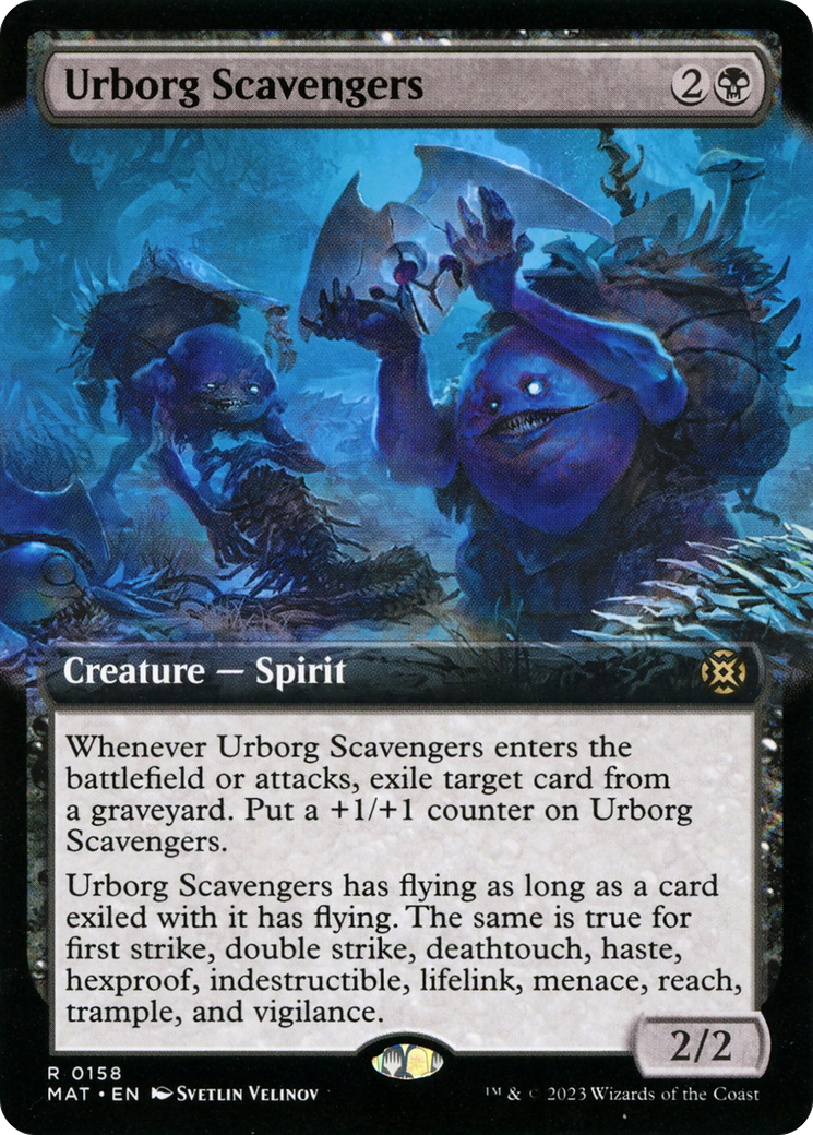 Urborg Scavengers (Extended Art) [March of the Machine: The Aftermath] - Magic: The Gathering - Card Brawlers | Quebec | Canada |