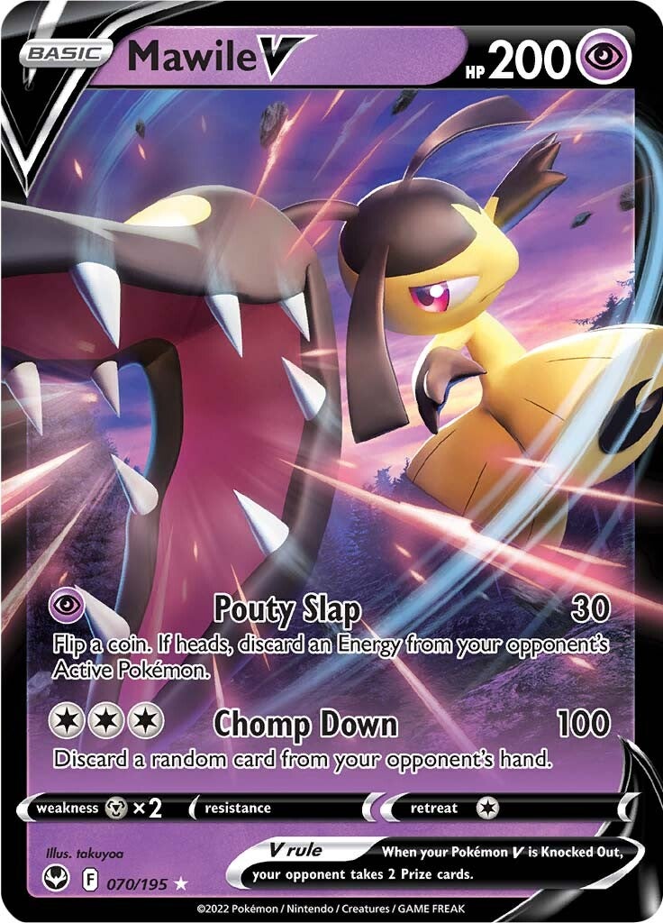 Mawile V (070/195) [Sword & Shield: Silver Tempest] - Pokémon - Card Brawlers | Quebec | Canada |