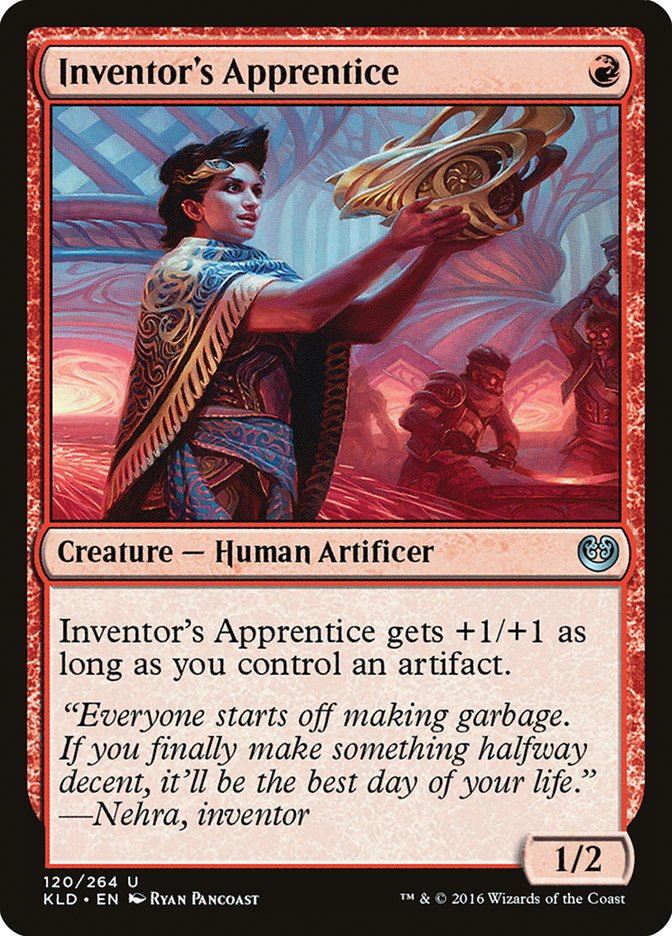 Inventor's Apprentice [Kaladesh] - Magic: The Gathering - Card Brawlers | Quebec | Canada |