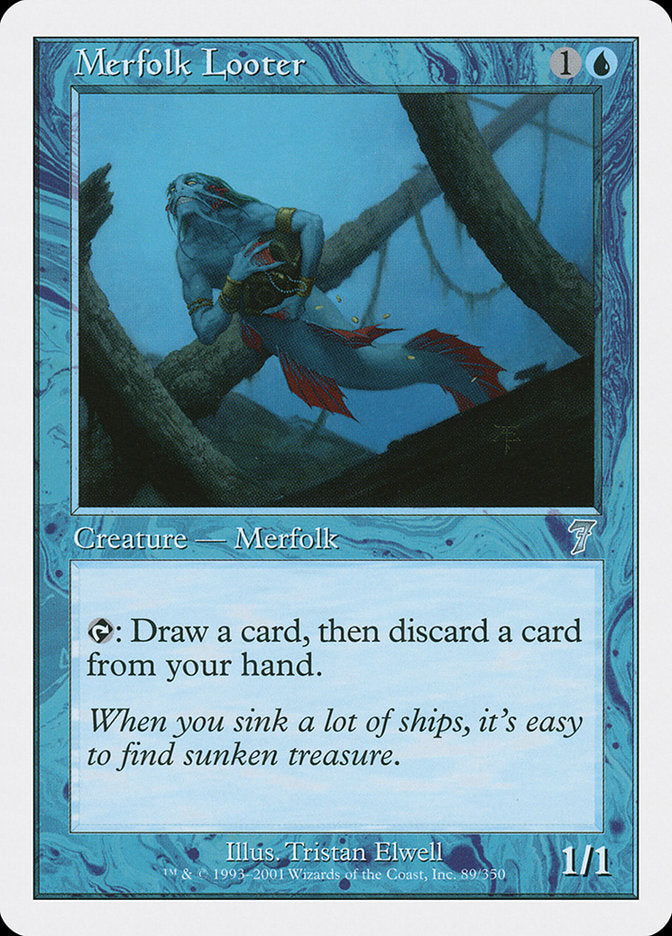 Merfolk Looter [Seventh Edition] - Magic: The Gathering - Card Brawlers | Quebec | Canada |