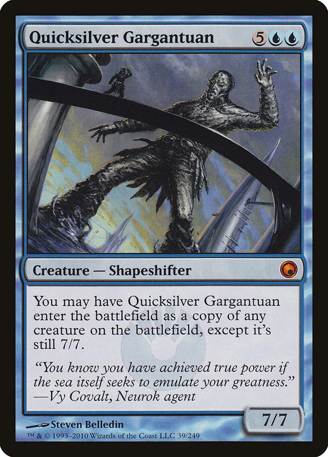 Quicksilver Gargantuan [Scars of Mirrodin] - Magic: The Gathering - Card Brawlers | Quebec | Canada |