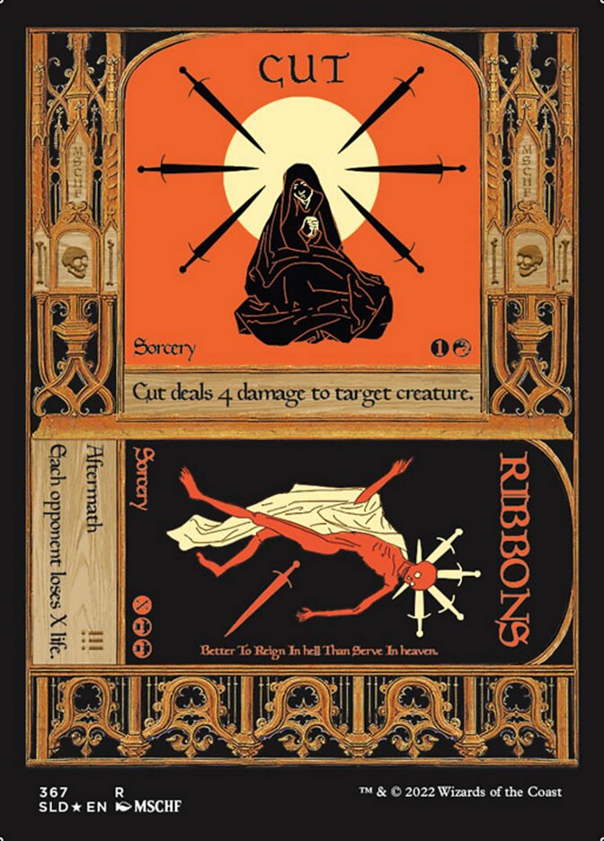 Cut // Ribbons (Foil Etched) [Secret Lair Drop Series] - Magic: The Gathering - Card Brawlers | Quebec | Canada |