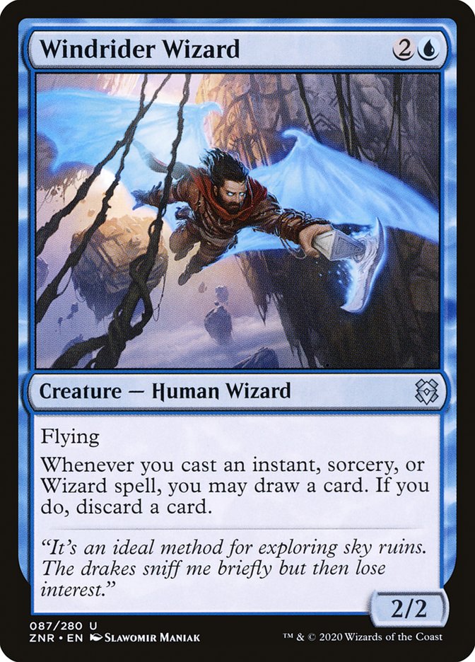Windrider Wizard [Zendikar Rising] - Magic: The Gathering - Card Brawlers | Quebec | Canada |
