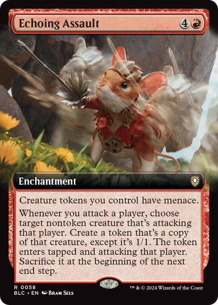 Echoing Assault (Extended Art) [Bloomburrow Commander] - Magic: The Gathering - Card Brawlers | Quebec | Canada |