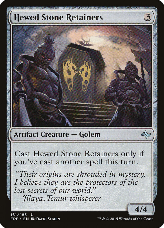 Hewed Stone Retainers [Fate Reforged] - Magic: The Gathering - Card Brawlers | Quebec | Canada |