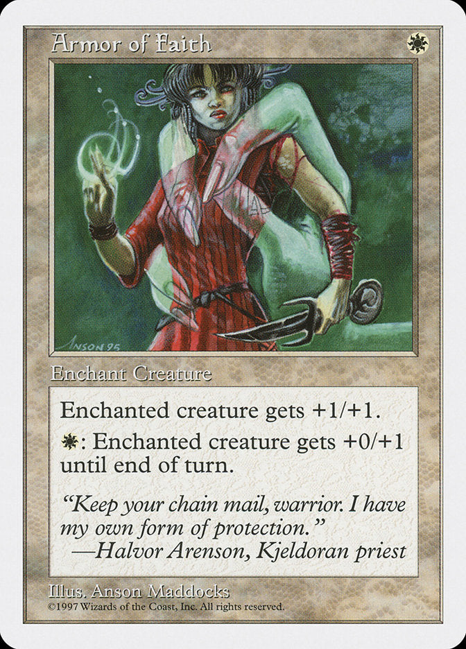 Armor of Faith [Fifth Edition] - Magic: The Gathering - Card Brawlers | Quebec | Canada |