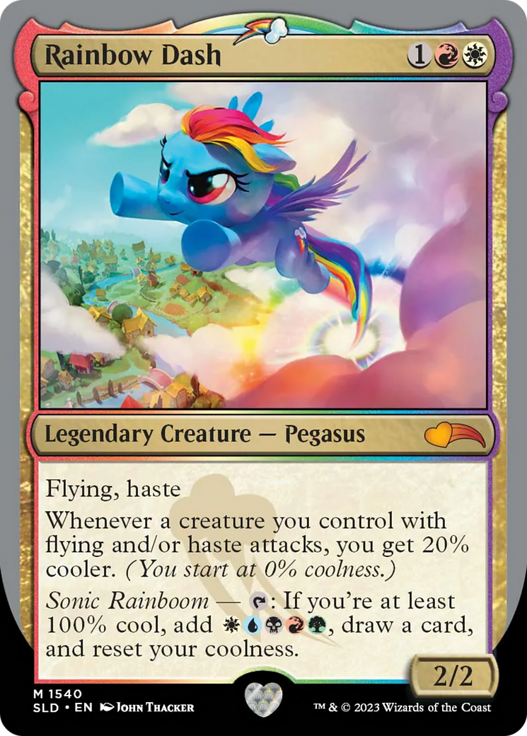 Rainbow Dash [Secret Lair Drop Series] - Magic: The Gathering - Card Brawlers | Quebec | Canada |
