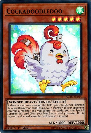 Cockadoodledoo [AC18-EN014] Super Rare - Yu-Gi-Oh! - Card Brawlers | Quebec | Canada |