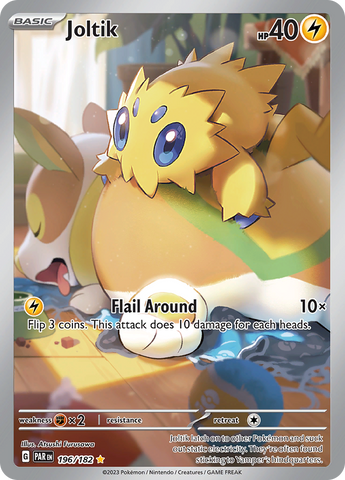 Joltik (196/182) [Scarlet & Violet: Paradox Rift] - Pokémon - Card Brawlers | Quebec | Canada |