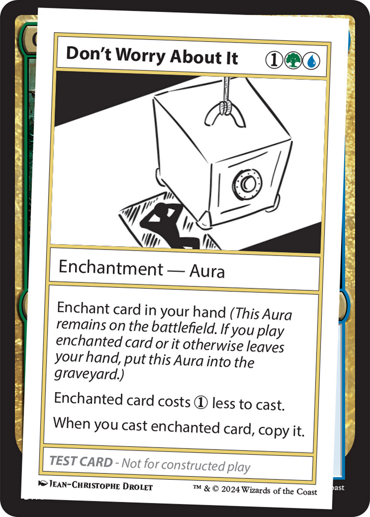 Don't Worry About It [Mystery Booster 2 Playtest Cards] - Magic: The Gathering - Card Brawlers | Quebec | Canada |