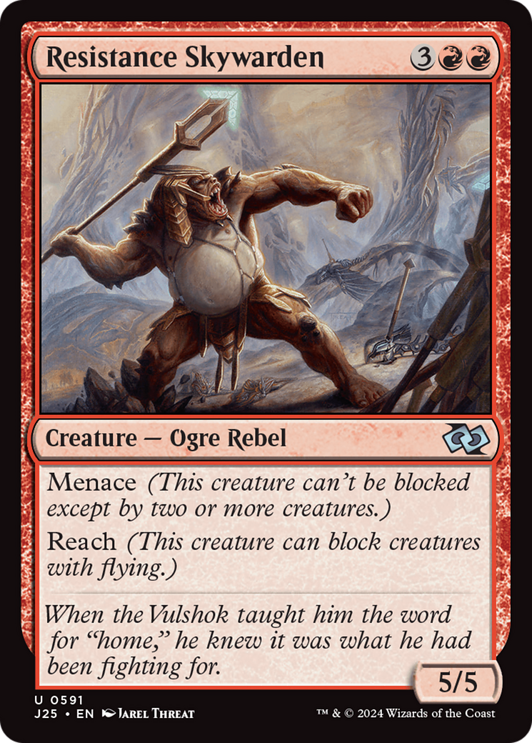 Resistance Skywarden [Foundations Jumpstart] - Magic: The Gathering - Card Brawlers | Quebec | Canada |